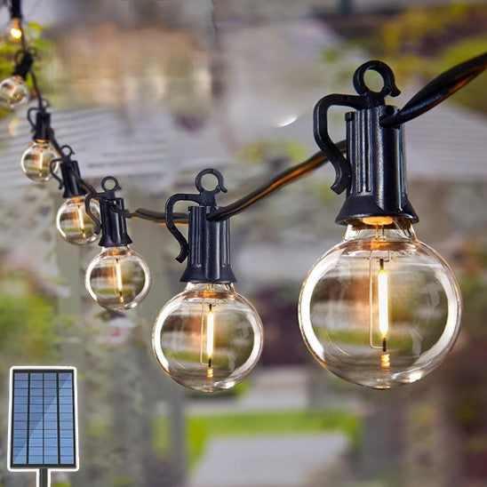 Guirlande LED Extérieure 3 Mètres à Piles - 30 Lumières Bleues, étanche, Idéale Pour Halloween Et Noël
