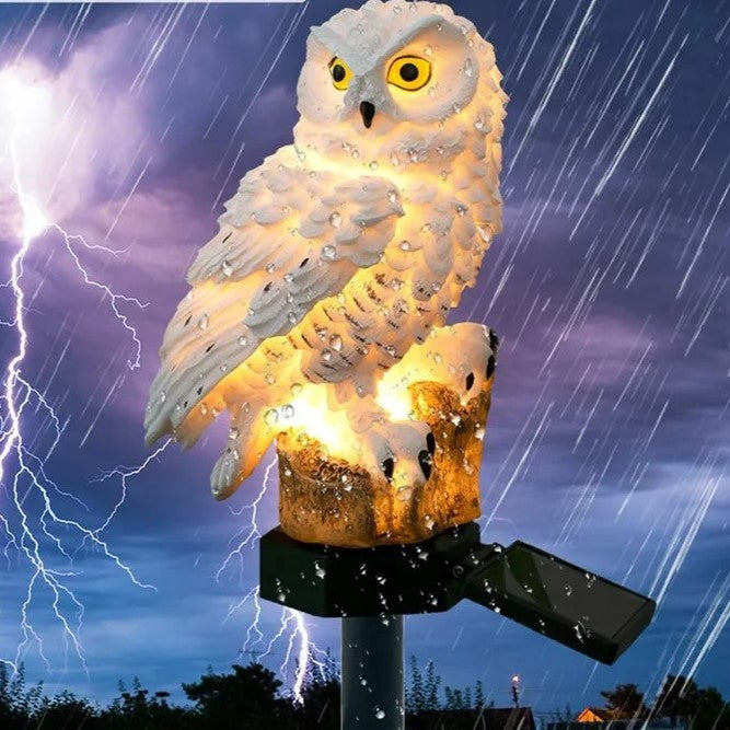 lampes-jardins-solaires-hibou-etanche-1