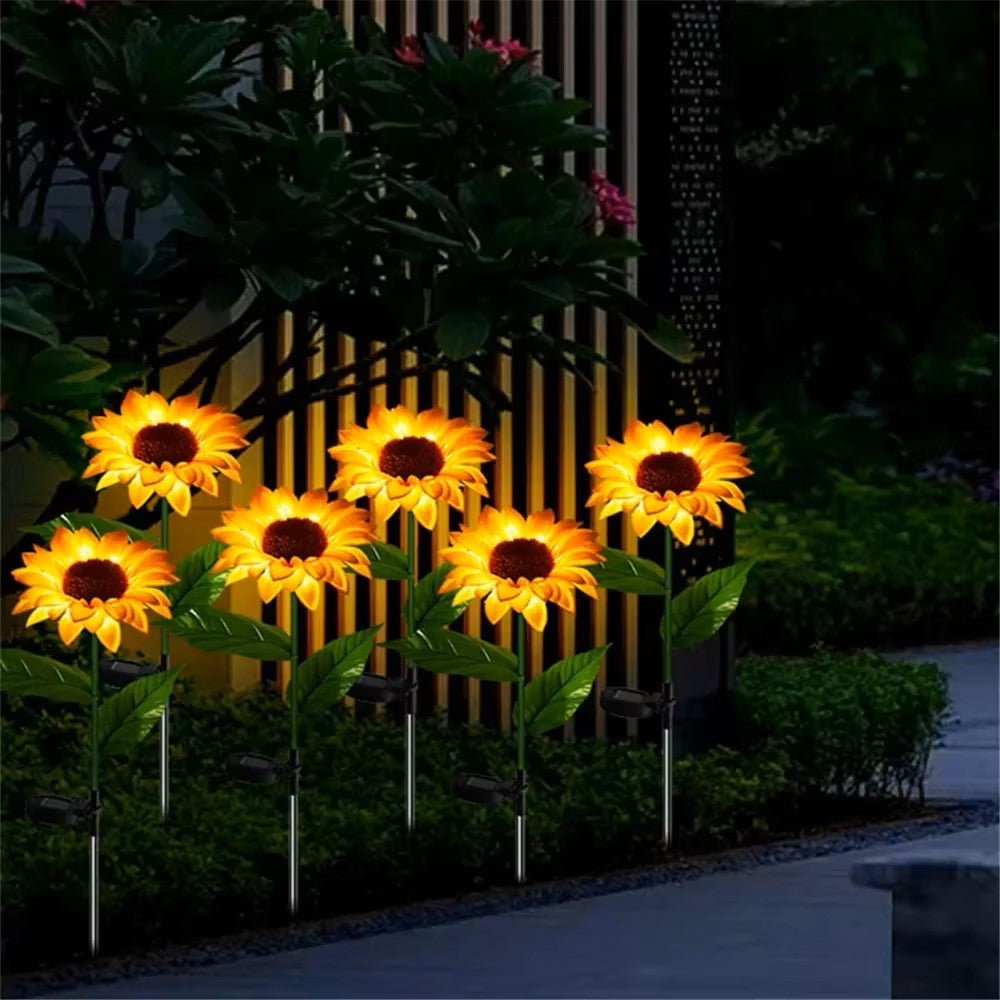 lampes-jardins-solaires-tournesol-moderne-1