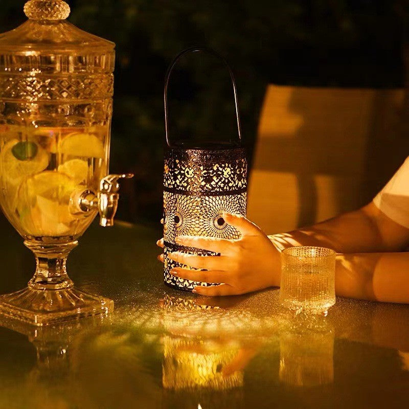 lanterne-solaire-mandala-portable