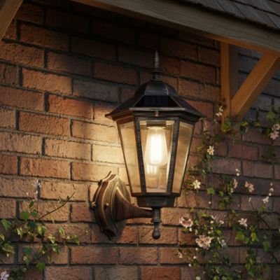 applique-exterieur-solaire-classicus-modele-1-laiton