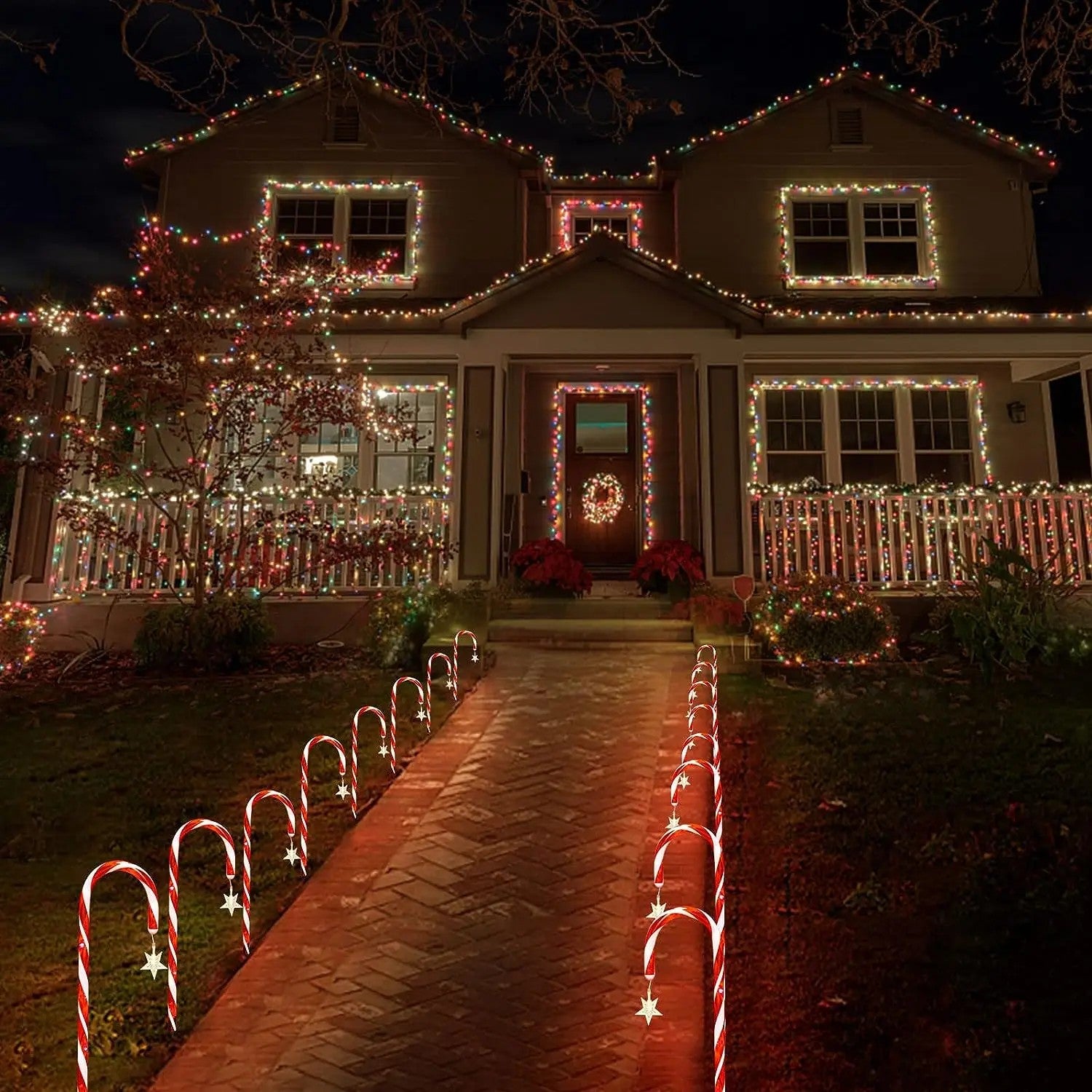 decoration-noel-exterieur-solaire-canne-de-bonbon-durable