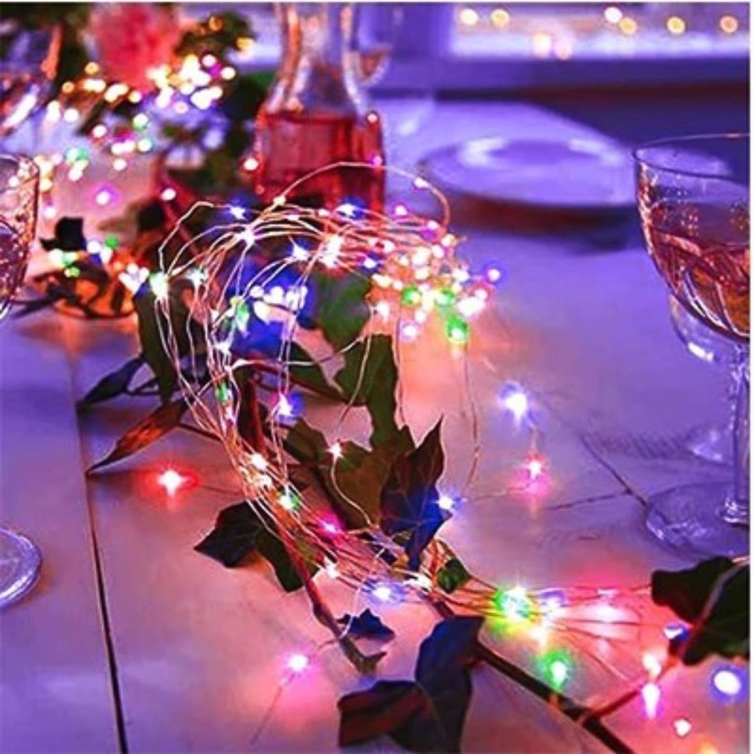 GUIRLANDE LUMINEUSE SAPIN - SOLAIRE - COLORÉE - MIRZAM™