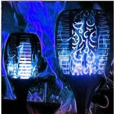 lampe-solaire-exterieur-flambeau-colore-chic-1