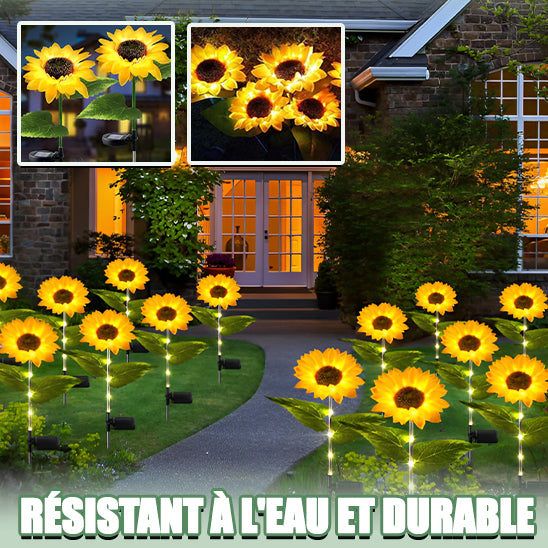 lampes-jardins-solaires-tournesol-etanche